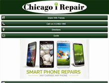 Tablet Screenshot of chicagoirepair.com